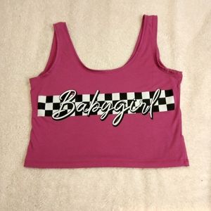 #Take That Babygirl crop top size large